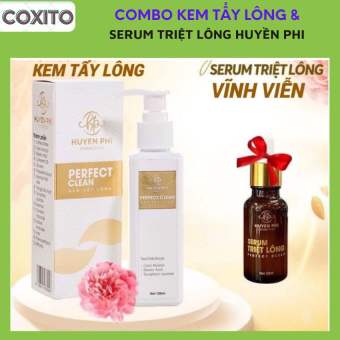 Combo Kem Tẩy Lông Huyền Phi Và Serum Triệt Lông Huyền Phi Chính Hãng - COXITO