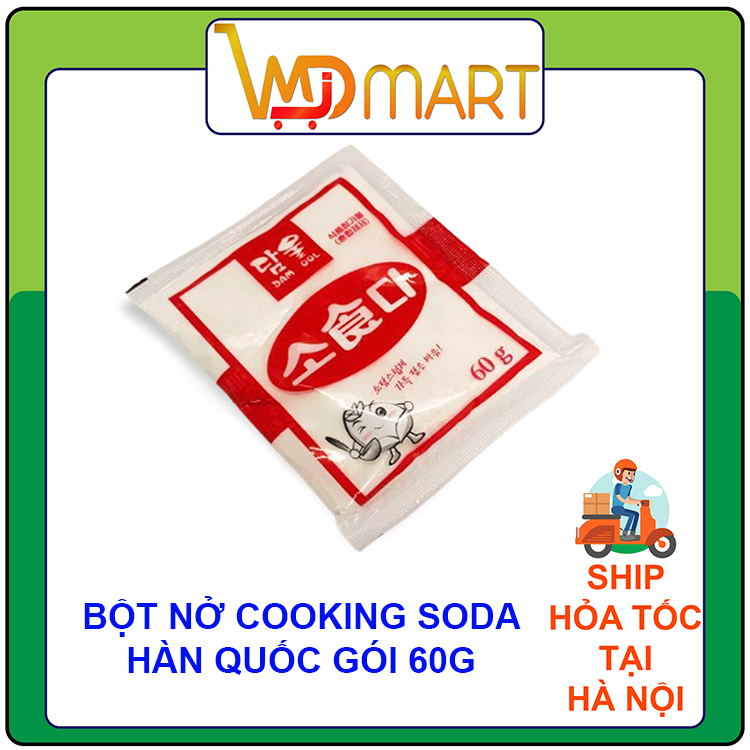 Bột nở cooking soda hàn quốc 60g/ túi