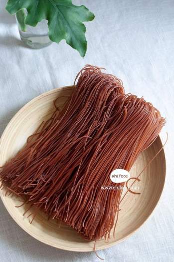 500g Bún gạo lứt đỏ ăn kiêng cho người tiểu đường, giảm béo