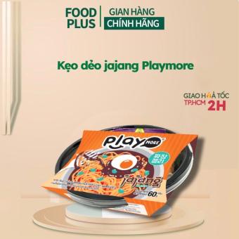 Kẹo dẻo hình tô mì trộn Hàn Quốc Jajang loại 60g thương hiệu Playmore nhập khẩu Thái Lan