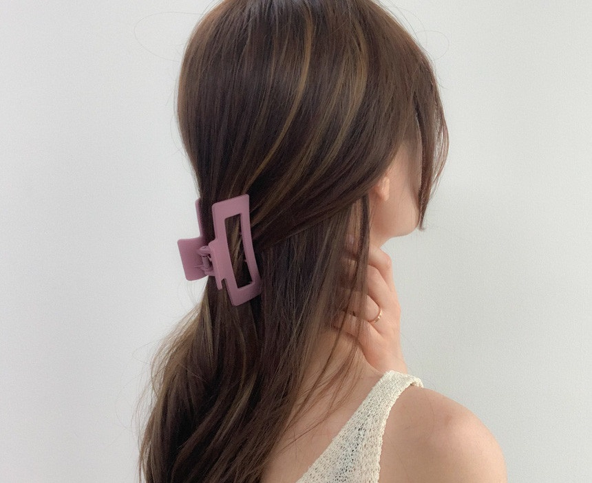 Kẹp tóc càng cua nhựa màu pastel siêu xinh nữ tính giá rẻ K33