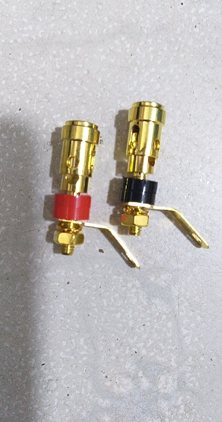 Cọc loa nhấn xi mạ