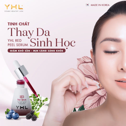 Tinh Chất Tái Tạo Phục Hồi Da YHL Red Peel Serum Giúp Da Mềm Mại 30ml Hàn Quốc