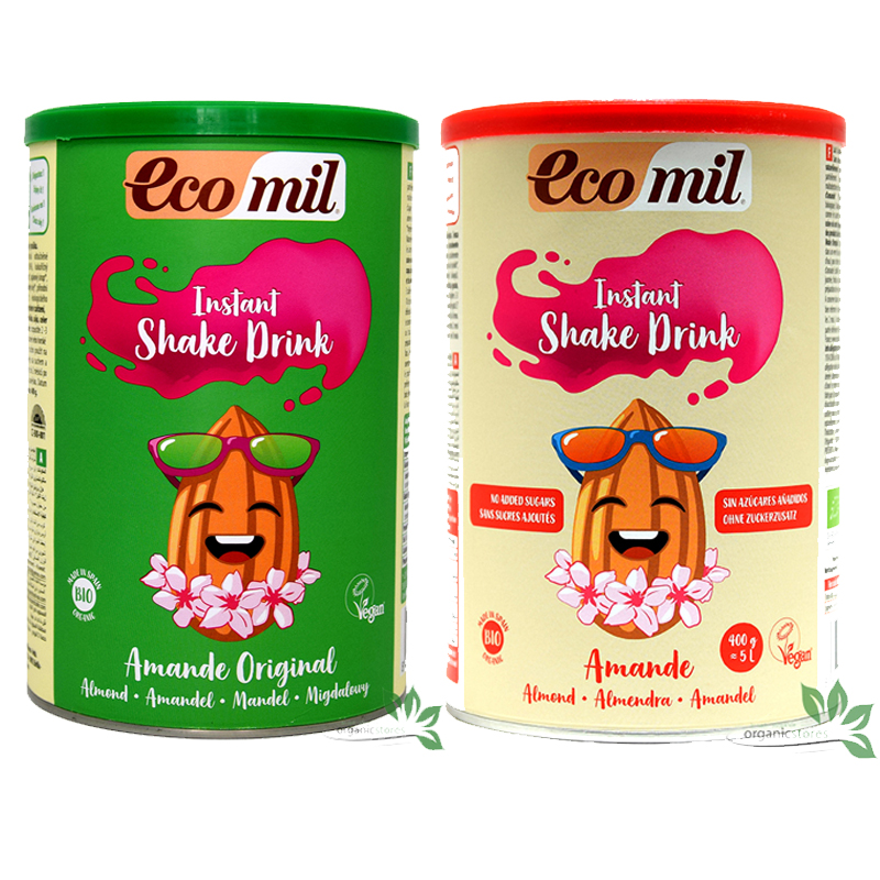 Bột hạnh nhân hữu cơ 400g – Ecomil