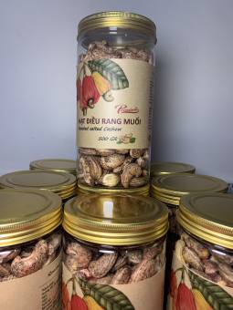 HẠT ĐIỀU RANG MUỐI CAO CẤP 500 gram