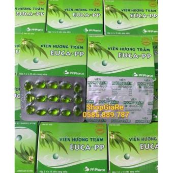 Viên xông Hương Tràm Euca pp hộp 30 viên xông khi cảm cúm, xông sát khuẩn mũi họng