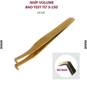 Nhíp Volume Vàng, Chuyên Dùng Nối Volume Tạo Fan Mi, Bao Test Từ 3-15D,Loại Cao Cấp.MI HÀ