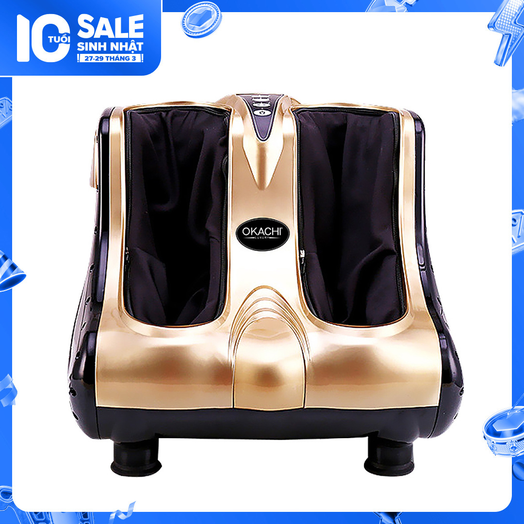 Máy massage chân hồng ngoại 3d okachi jp- 810