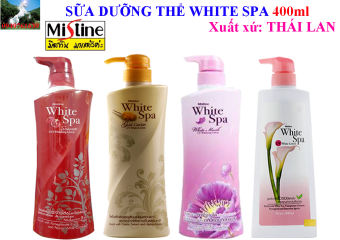 SỮA DƯỠNG THỂ TRẮNG DA WHITE SPA 400ml Thái Lan