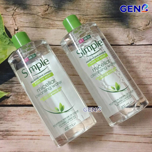 Bộ Sản Phẩm Chăm Sóc Da Simple Skincare CHÍNH HÃNG- Sữa Rửa Mặt Simple Da Dầu Mụn, Srm Da Khô, Nước Tẩy Trang, Nước Hoa Hồng Toner Simple cho Da hỗn hợp/nhạy cảm, Kem Dưỡng Ẩm Da Mặt, Tẩy Tế Bào Chết, Combo Simple Mỹ Phẩm GENB