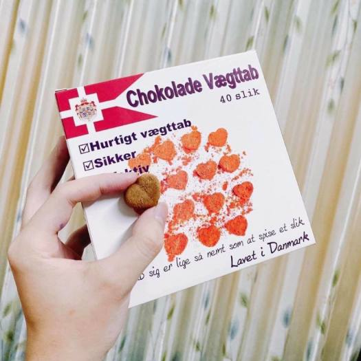 Kẹo socola giảm cân Đan Mạch - 40 viên