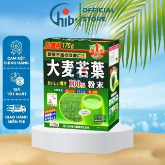 Bột lúa non Nhật Bản 44 gói, bột lúa mạch non Grass Barley  Nhật Bản, trà lúa non - Zencos Cosmetics