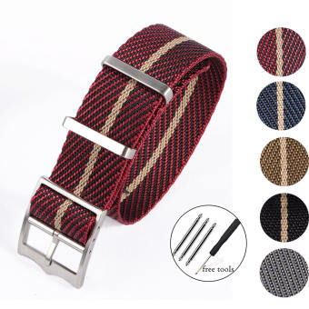 Dây Đeo Đồng Hồ Nylon Dây Đeo Đồng Hồ Bện Nylon NATO Zulu Dây Đeo Thay Thế Bằng Vải Cho Tudor Dây Đeo Nato Vòng Đeo Tay 20Mm 22Mm