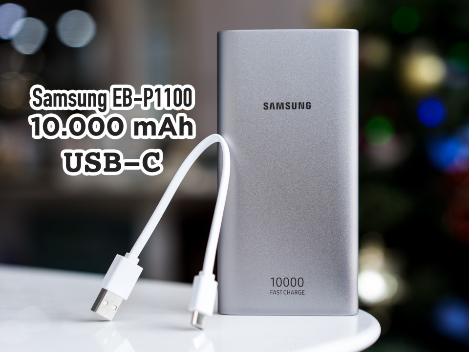 [HCM]Pin Dự Phòng Samsung EB-P1100 10.000 MAh Hỗ Trợ Sạc Nhanh QC 2.0.