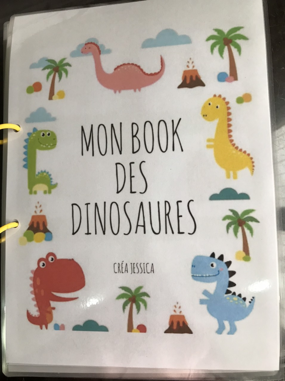 Học liệu khủng long - Học liệu dinosaur - khủng long 25 trang - Học liệu Montessori - Học liệu tìm hình khủng long