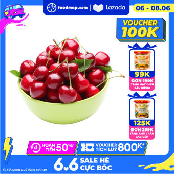 Cherry Mỹ Size 9.5 Tươi Ngon Giòn Ngọt - Foodmap Fruits