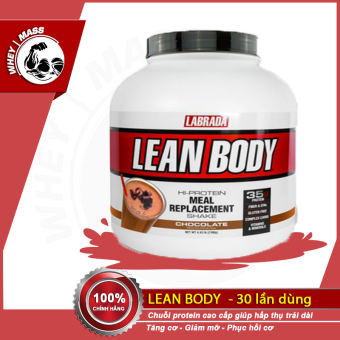 Sữa Dinh Dưỡng Thay Thế Bữa Ăn LABRADA LEAN BODY 4.63lbs (2.1kg)
