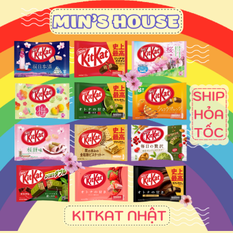 Kẹo socola Kitkat Nhật Bản đủ vị. Date 8/2024