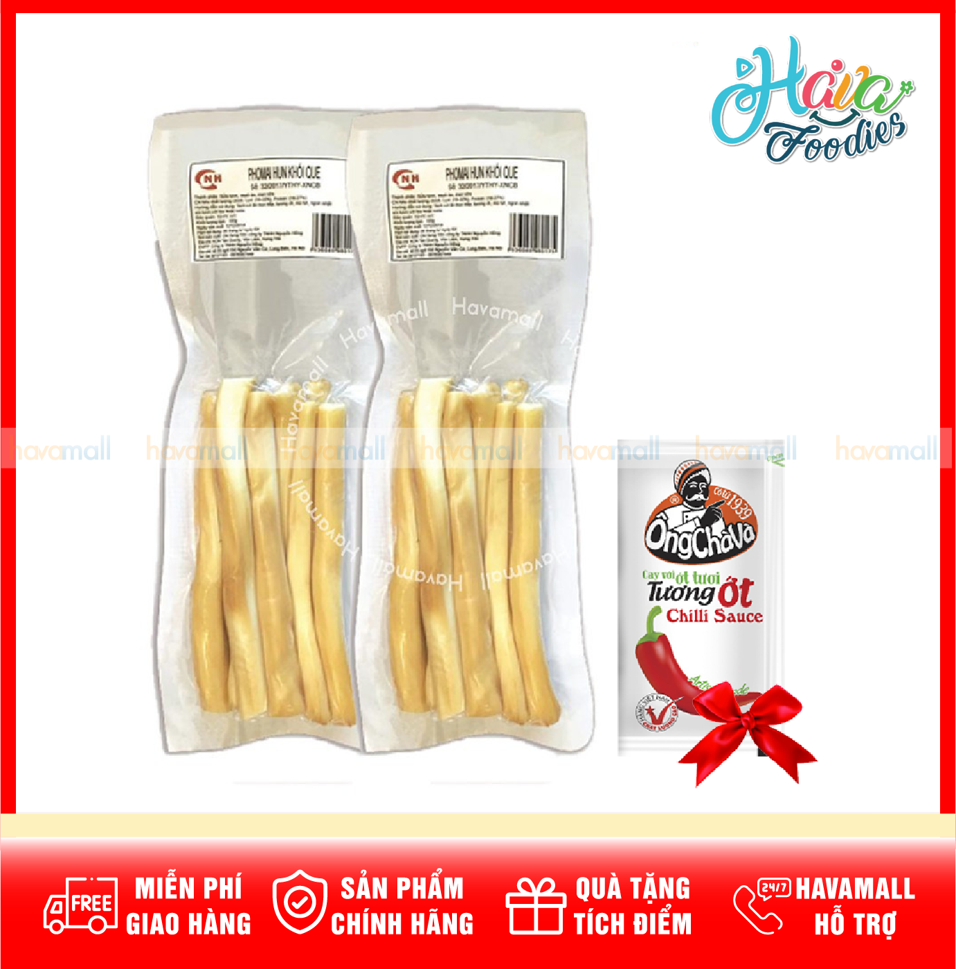Combo 2 cây phô mai mặn solse xông khói que gói 100g