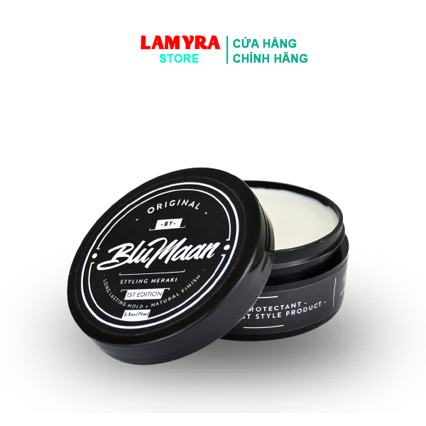 Sáp vuốt tóc nam BluMaan Original Styling Meraki 71g - Sáp tóc nam tạo kiểu và giữ nếp cực lâu Lamyra