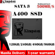 Kingston A400 SSD - High Capacity Solid State Drive