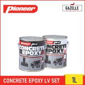Pioneer Pro Concrete Epoxy L.V. Low Viscosity Set - 1L