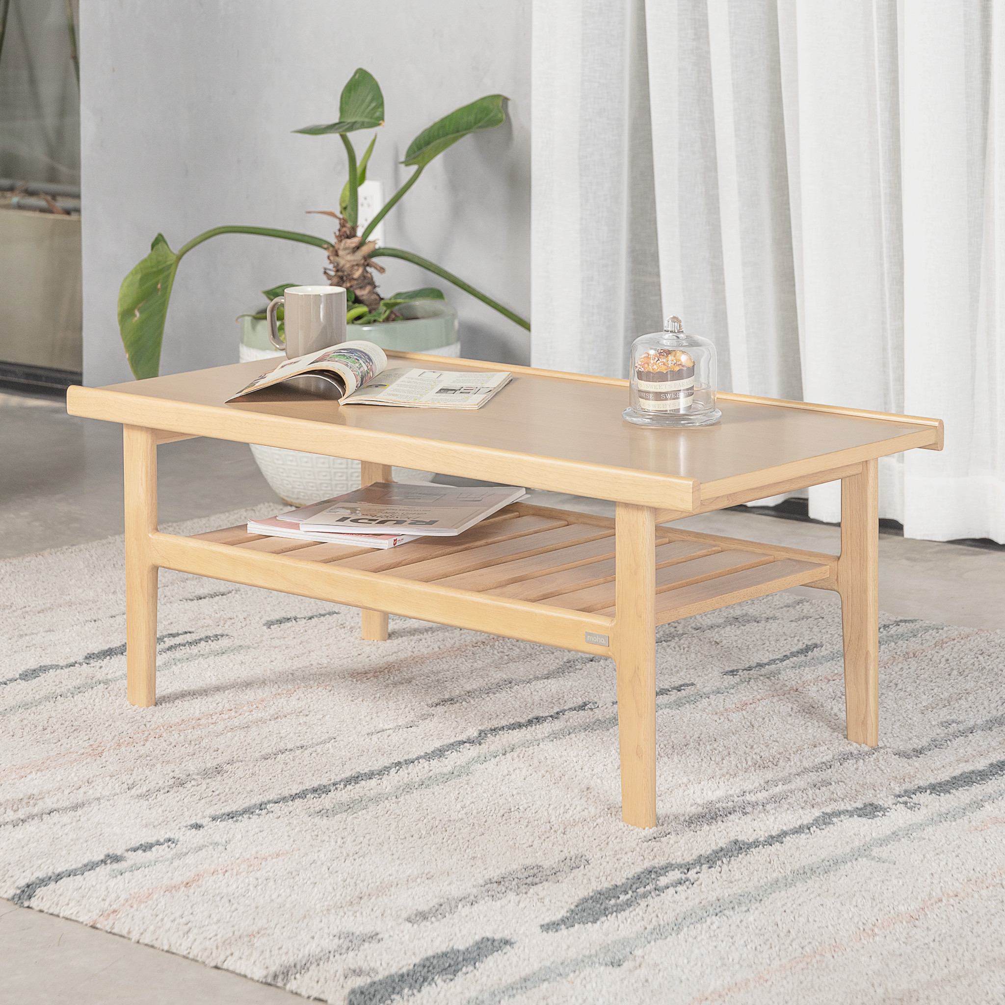 Bàn sofa - bàn cafe - bàn trà gỗ moho vline 501