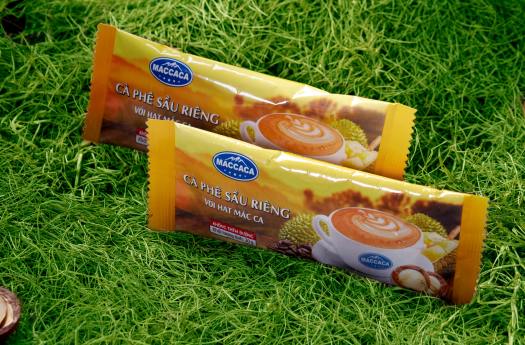 Maccaca - Cà Phê Sầu Riêng với hạt Mắc Ca – không thêm đường.