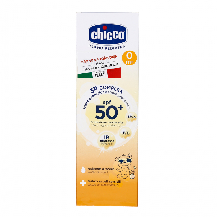Kem chống nắng cho bé Chicco