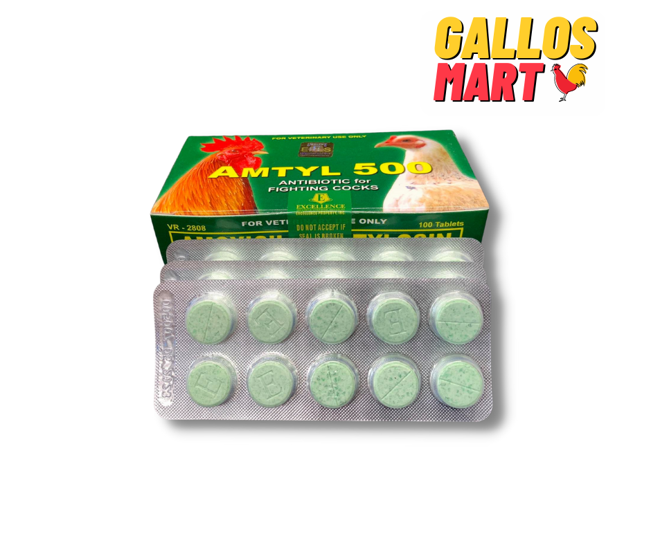 Amtyl 500 - khò khè, sổ mũi, tang kén cho gà đá 1 vỉ