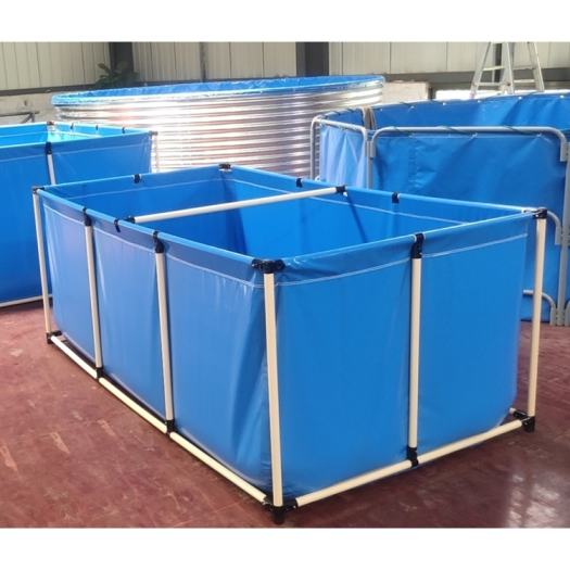 Bồn nuôi cá bằng bạt PVC loại siêu dày