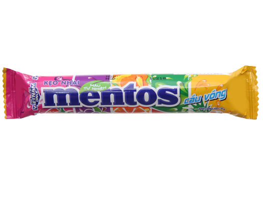 Kẹo Mentos Cầu vồng hộp 16 thỏi