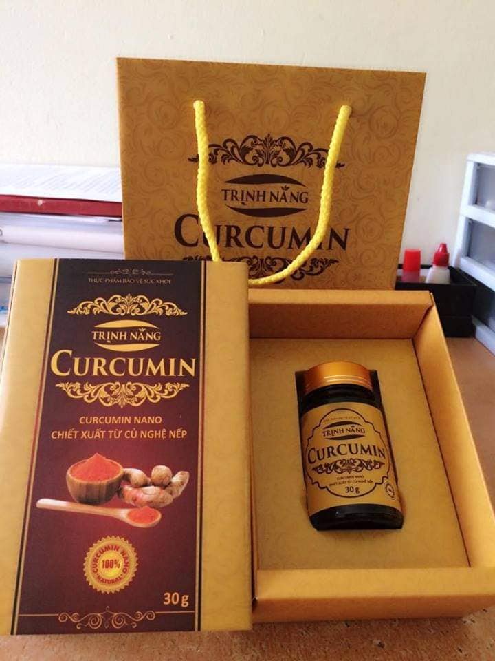 Thực phẩm bvsk - Nghệ Nano curcumin Trịnh Năng