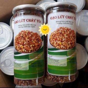 GẠO LỨC CHÁY TỎI - ĂN CHAY ĐƯỢC - COMBO 10 HỘP-  bao ngon 3000g