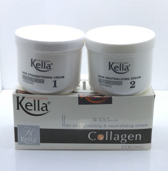 Kem Duỗi Tóc Kella Thuốc Duỗi Tóc Kella Collagen 500ml x 2