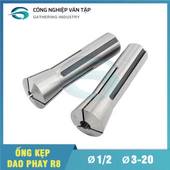 Đầu kẹp dao phay R8, Đầu kẹp Collet R8 đủ các mã, chất lượng cao