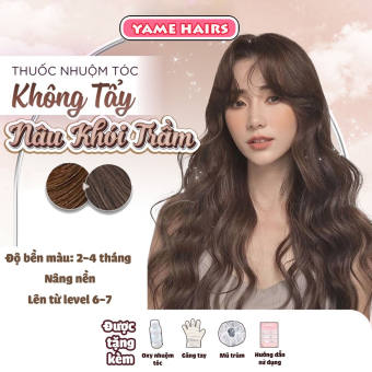 Thuốc nhuộm tóc Nâu khói trầm không cần tẩy | Yamehairs