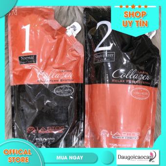 Uốn duỗi ( ép ) tóc LABIOS 400g dành cho tóc khỏe , yếu ( hàng chính hãng )