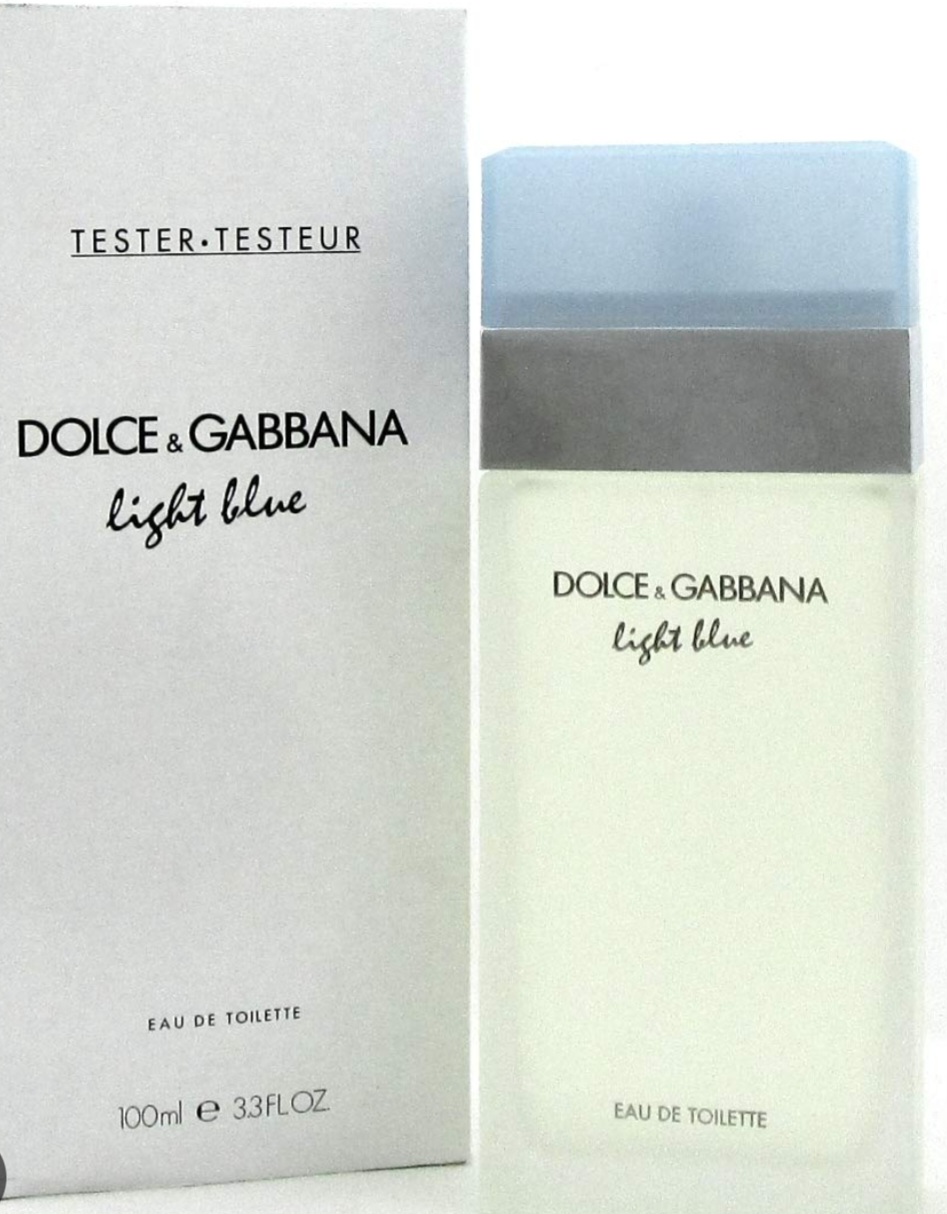 women's perfume light blue