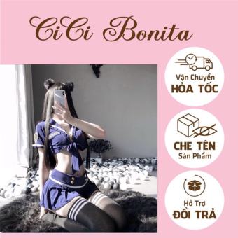 Set Đồ Ngủ Hóa Trang Cô Cảnh Sát Gợi Cảm/ Đồ Lót Cosplay Cảnh Sát CP48 CICI BONITA HCM