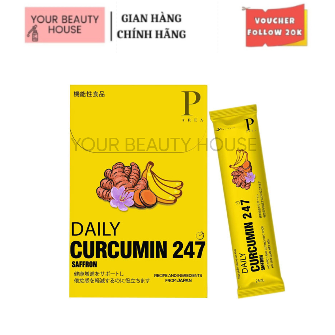 Thạch nghệ saffron vị chuối 247