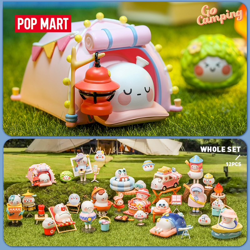 POP MART Đồ Chơi Mô Hình BOBO & COCO Bộ Sưu Tập Hộp Bí Ẩn Đi Cấm Trại