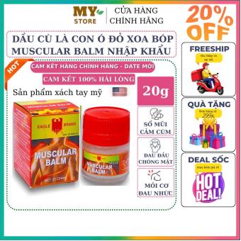 Dầu Cù Là Con Ó Đỏ Xoa Bóp Muscular Balm 20g