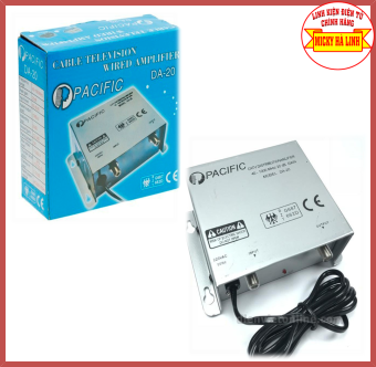 Bộ khuyếch đại tín hiệu  bộ kích sóng truyền hình cáp PACIFIC DA20