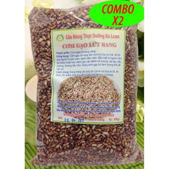 Cốm gạo lứt rang chay 1kg