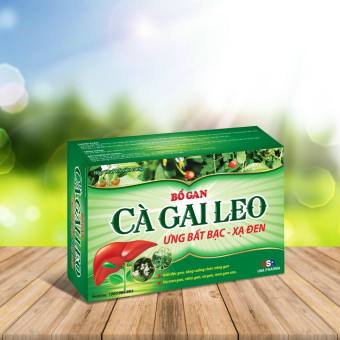 Viên uống bổ gan Cà Gai Leo Ưng Bất Bạc Xạ Đen- Giúp giải độc gan , tăng cường chức năng gan, hạ men ga, viêm gan, xơ gan, men gan cao - Viên uống bổ gan Cà Gai Leo Ưng Bất Bạc Xạ Đen