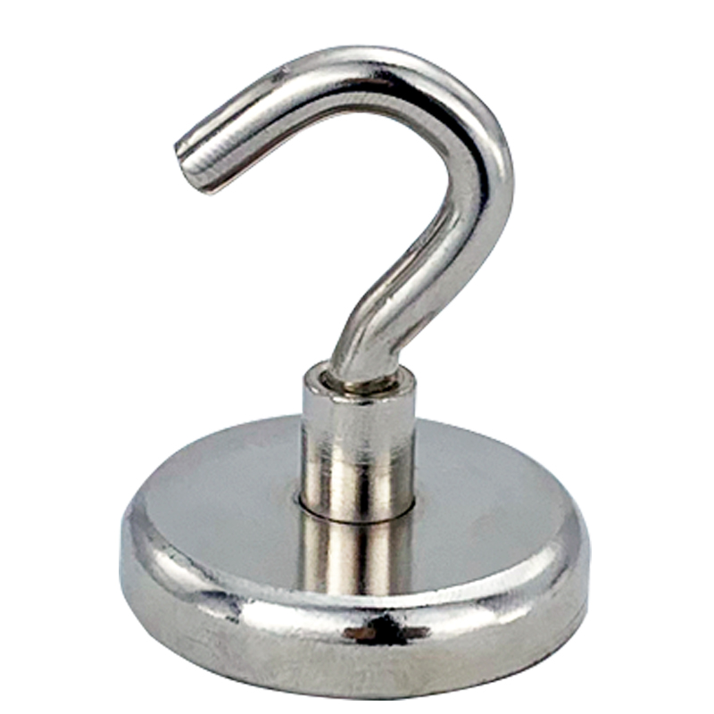 Móc treo nam châm D32mm hút 10kg siêu khỏe