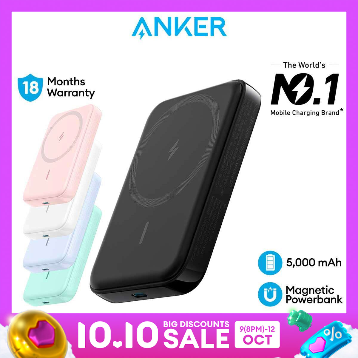 Aukey Challenger Wireless Charger Buy Aukey 10000mah At Sale