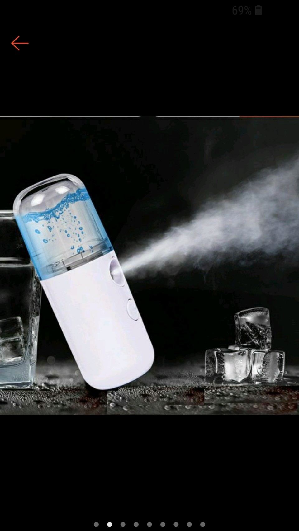 Máy xông mặt phun sương nano cầm tay mini