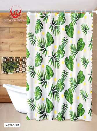 Waterproof Moldproof PVC Shower Curtain - 1PC (Brand: [Optional])